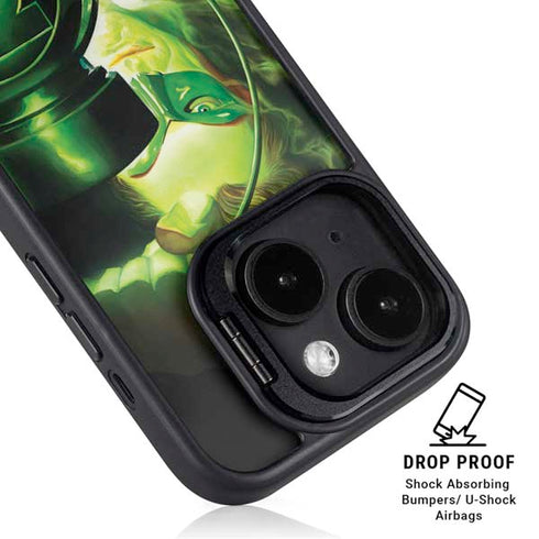 DC Comics Green Lantern Portrait Art By Alex Ross iPhone 15 Kickstand Case